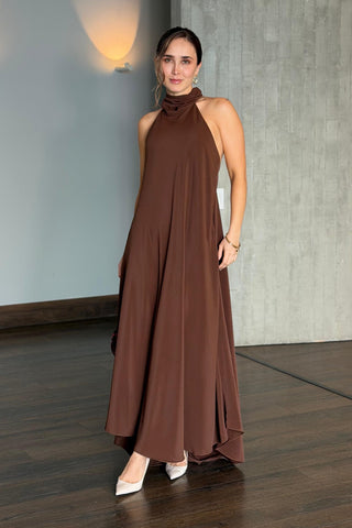 VESTIDO LIRIO BROWN