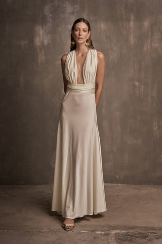 VESTIDO AGATA CRUDO