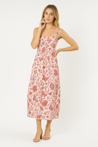 VESTIDO ROMA LARGO ROSA