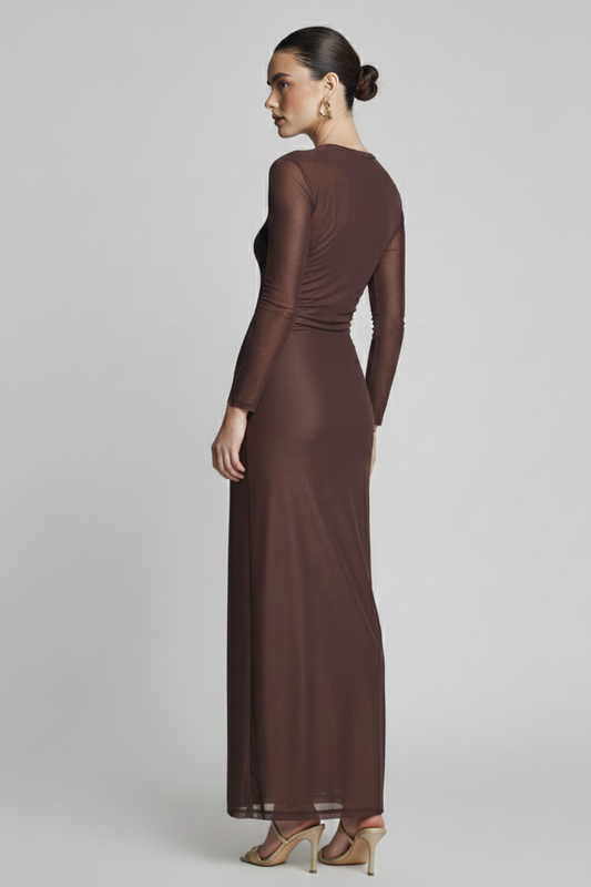 VESTIDO ELVIRA BROWN