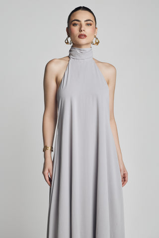 VESTIDO LIRIO GRIS