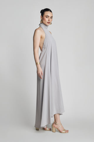 VESTIDO LIRIO GRIS