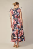 VESTIDO MIDI TERESA PRINT