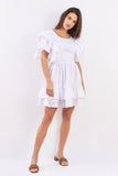 VESTIDO TULIPÁN CORTO OJALILLO