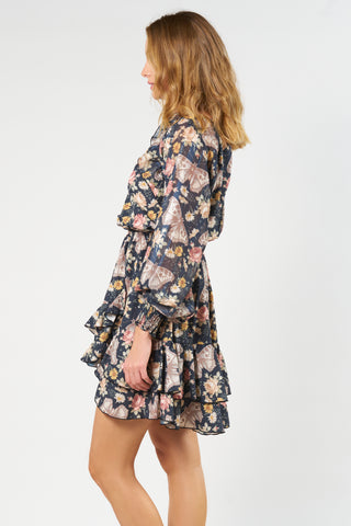 VESTIDO ANTURIO CORTO NEGRO