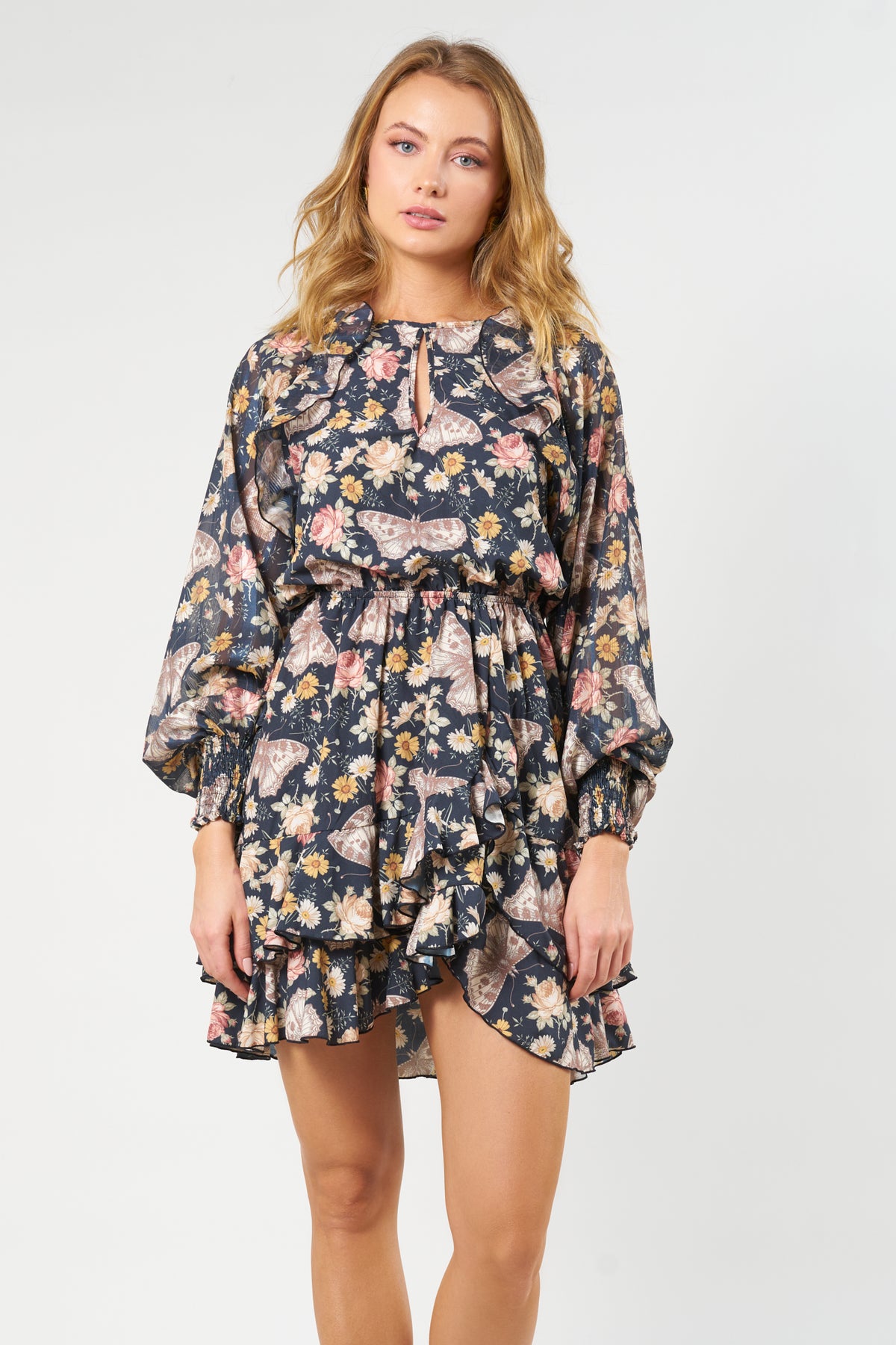VESTIDO ANTURIO CORTO NEGRO