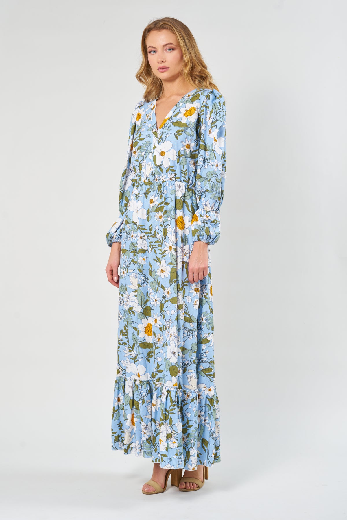 VESTIDO AMALFI AZUL